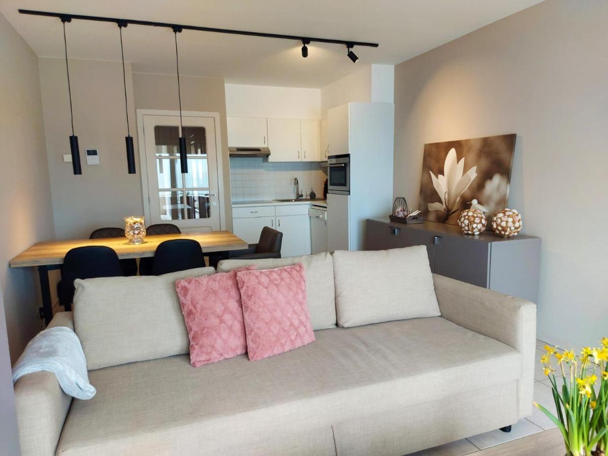Appartement Met Zeezicht En Verwarmd Zwembad Oostende Dış mekan fotoğraf
